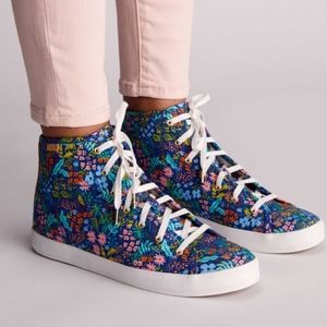 Keds x Rifle Paper Co Kickstart Hi Meadow Hightop Sneakers